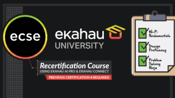 Ekahau recertification class